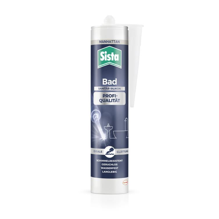 sista bad sanitär silikon manhattan280ml