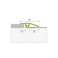 anpassung procover silber 0-9mm 1000mm