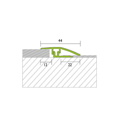 anpassung procover silber 0-9mm 1000mm