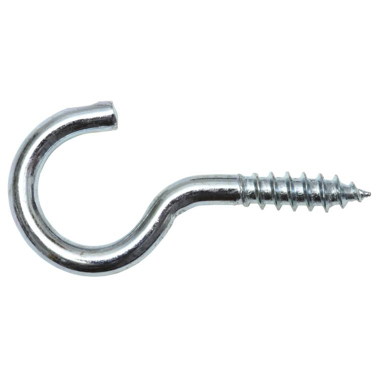 schraubhaken gebogen verz. 2,5x25/8 mm