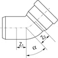 awadukt pp sn10/16 kgb-bogen dn315 15°