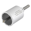 bohrkranz hm mit schaft & bohrer ø 53 mm