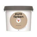 Wandfarbe Pure Farben 2,5L Hochwertige Innenwandfarbe für Wohnräume atmungsaktiv