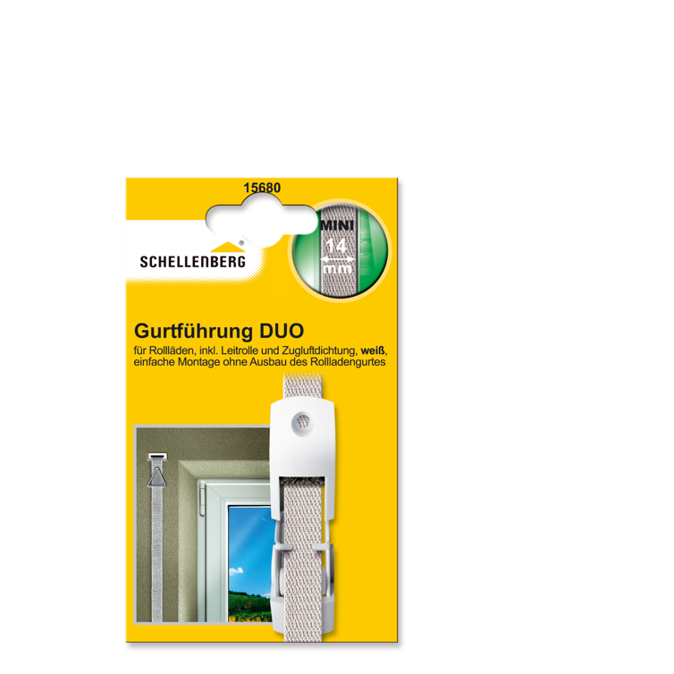 gurtführung duo mini weiss mit leitrolle
