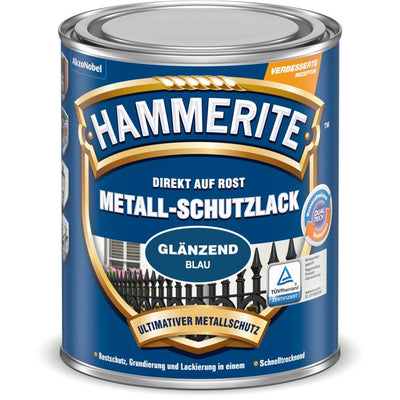 met.schutzlack blau glzd. 250ml