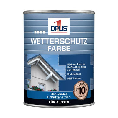 opus1 wetterschutzfarbe t.schwarz 2,5l