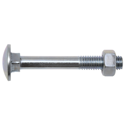 flachrundkopfschr. vz m. mutter 5x25 mm
