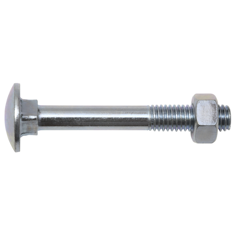 flachrundkopfschr. vz m. mutter 5x25 mm