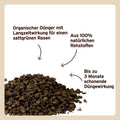 Substral Naturen Bio Rasendünger, organischer Volldünger, 3 Monate Langzeitwirkung, alle Rasenarten, bis zu 80 m², 2,8kg