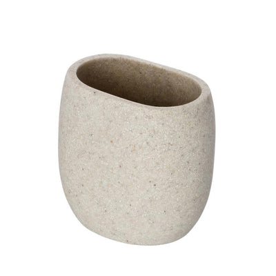 zahnputzbecher puro beige