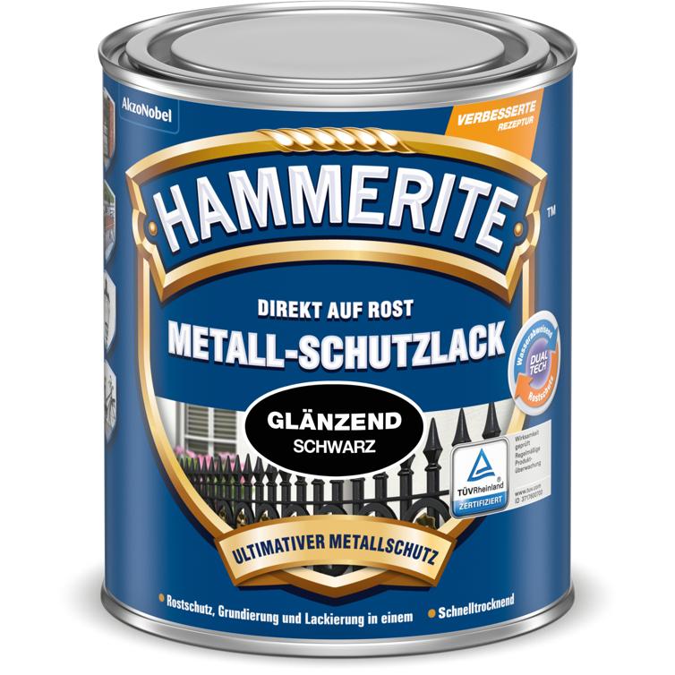 met.schutzlack schwarz glzd. 250ml