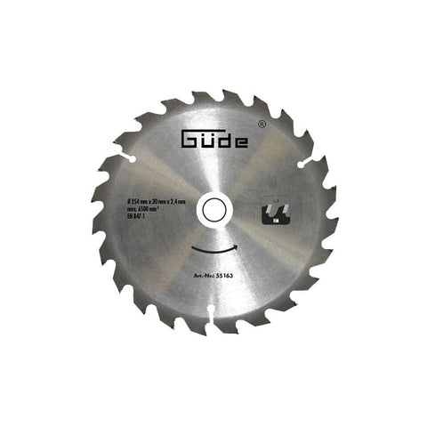 sägeblatt ø254x30 mm 24 zähne