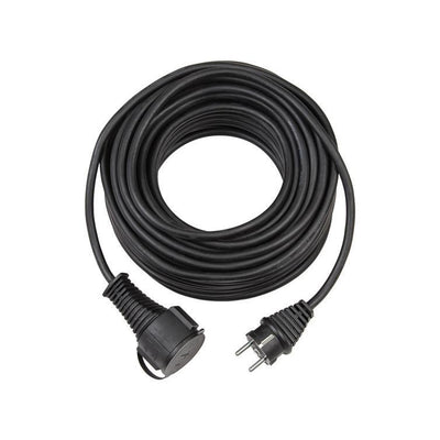 verlängerungskabel ip44 schwarz 25m