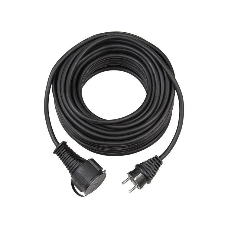 verlängerungskabel ip44 schwarz 25m