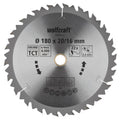kreissägeblatt hm, 22 zähne ø180mm