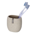 zahnputzbecher puro beige