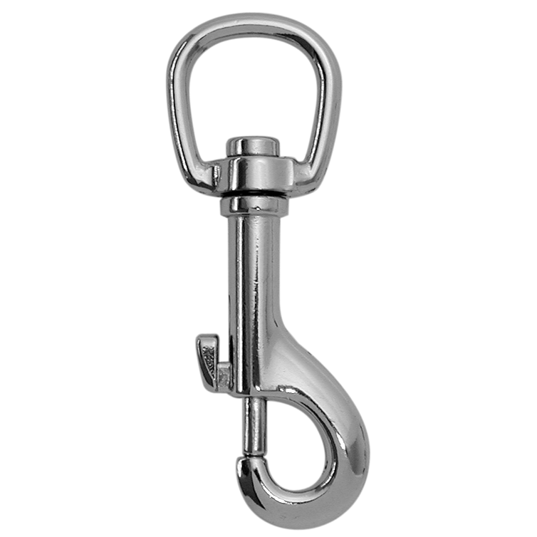 karabinerhaken vernickelt ø11x55 mm