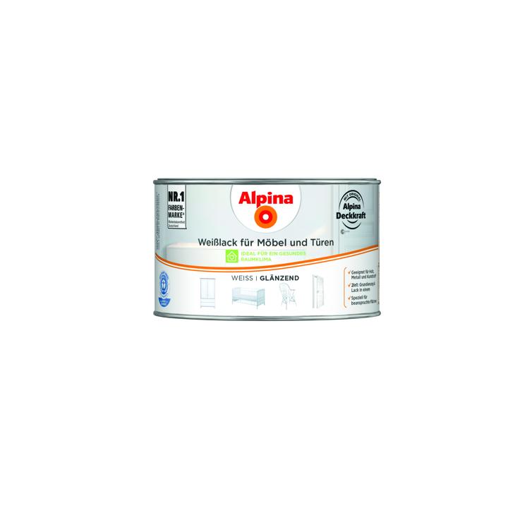 weißlack f.möbel & türen glänzend 300ml