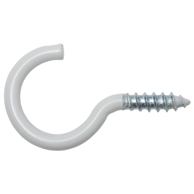 wäscheleinenhaken weiß 4,3x51/19 mm