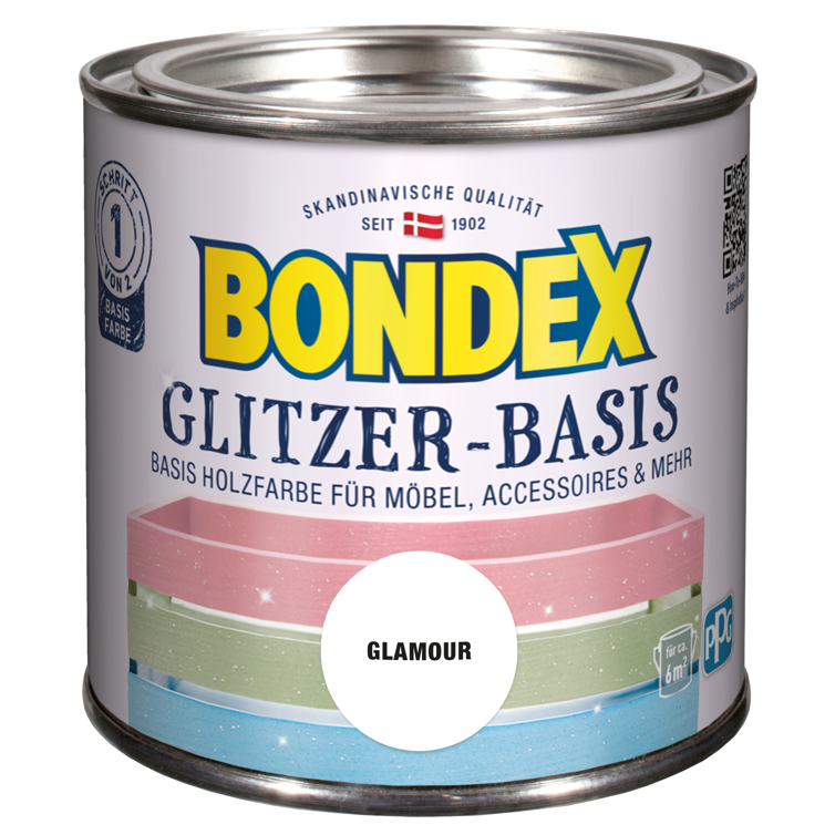 bondex glitzer-basis basis glamour 0,5l
