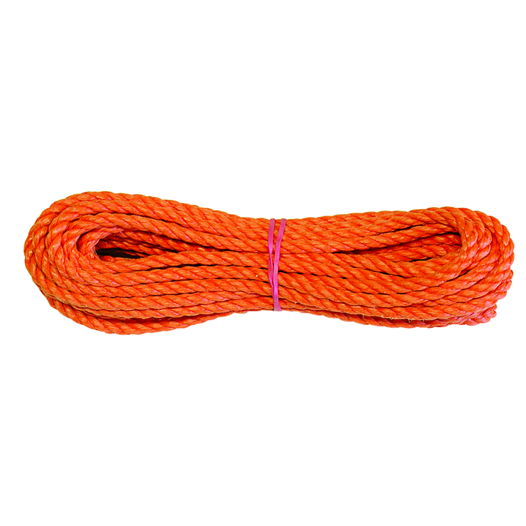 polypropylenseil gedr. orange ø8 mm/20 m