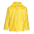 Regenjacke Profi gelb