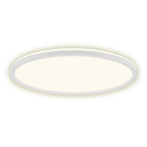 LED Panel Deckenlampe rund Backlight-Effekt 22W ultraflach