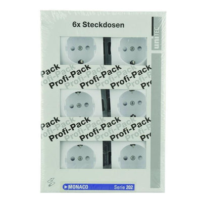 steckdosen profi-pack monaco serie202