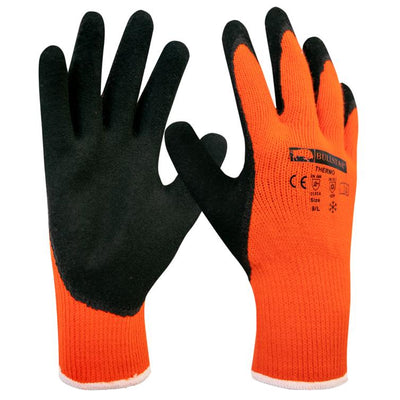 winter-arbeitshandschuhe thermo orange l