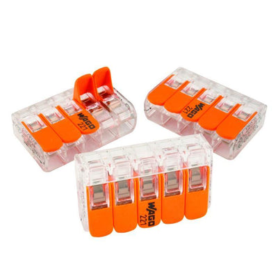 verbindungskl wago 5pol 0,2-4mm² 15st