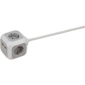 steckdosenwürfel 4fach + usb 1,4m