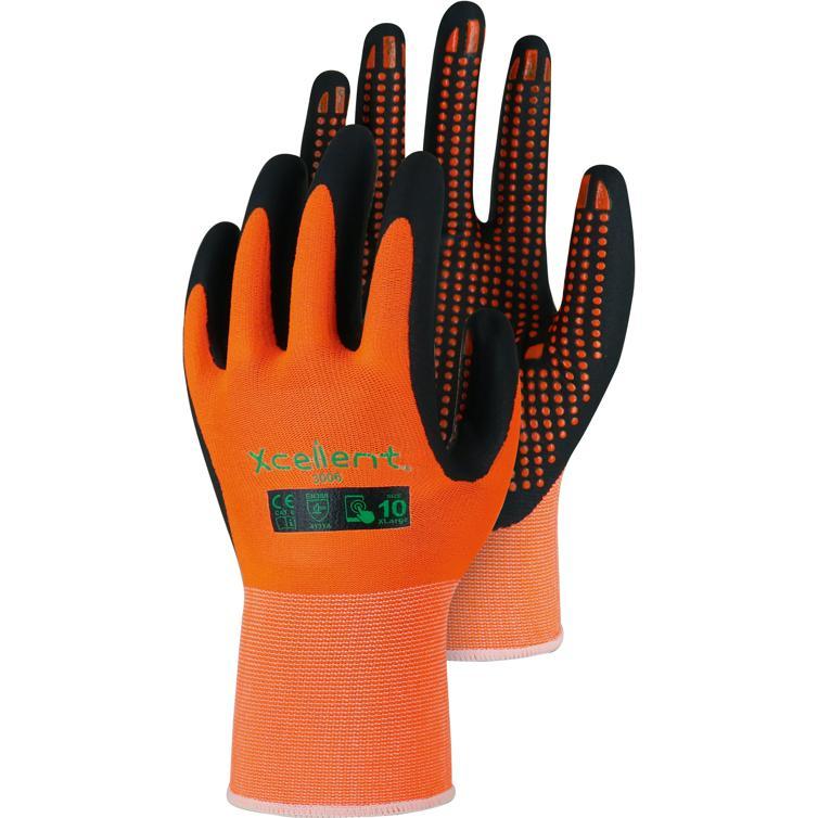 handschuhe lw xc-line orange gr. 09