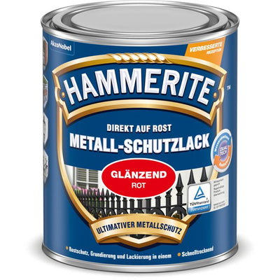 met.schutzlack rot glzd. 250ml