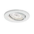 einbauleuchte 3er set led gu10 5w weiß