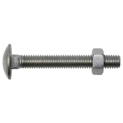 flachrundkopfschr. mit mutter a2 8x70 mm