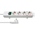steckdosenleiste comfort line 4-f. weiss
