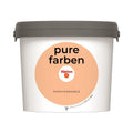 Wandfarbe Pure Farben 2,5L Hochwertige Innenwandfarbe für Wohnräume atmungsaktiv