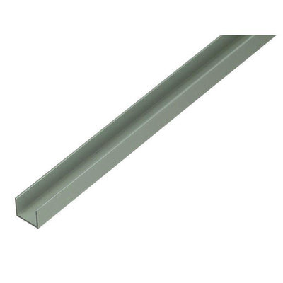 u-profil alu silber 22x15x1,5x19x1000 mm