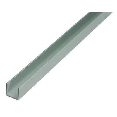 u-profil alu silber 10x20x10x1,5x2000 mm