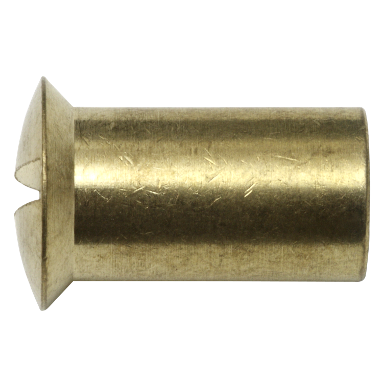 hülsenmuttern messing blank m6x15 mm
