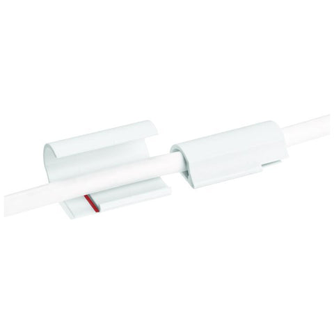 powerstrips kabel-clip weiß 5 st.