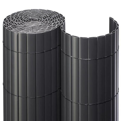 sichtschutzmatte pvc anthrazit 1,0x3,0 m