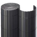 sichtschutzmatte pvc anthrazit 0,9x3,0 m