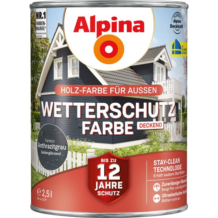 wetterschutzfarbe azurblau 750ml