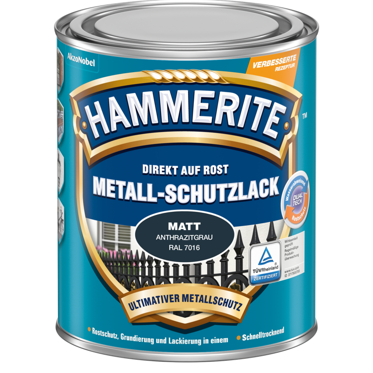 met.schutzlack anthrazit matt 250ml