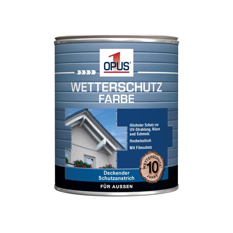 opus1 wetterschutzfarbe t.schwarz 750ml
